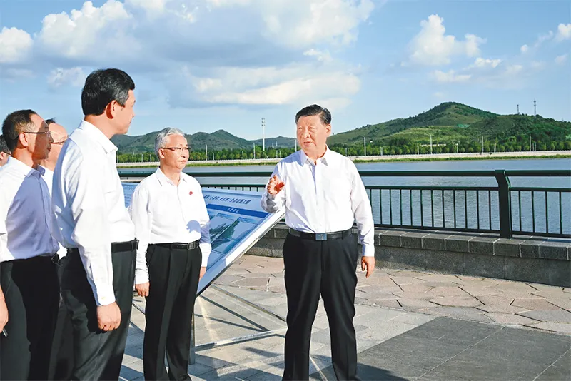 习近平在辽宁锦州考察