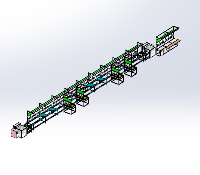99套流水线生产线设备图纸的图8