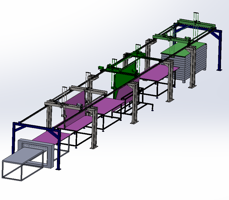 99套流水线生产线设备图纸的图16