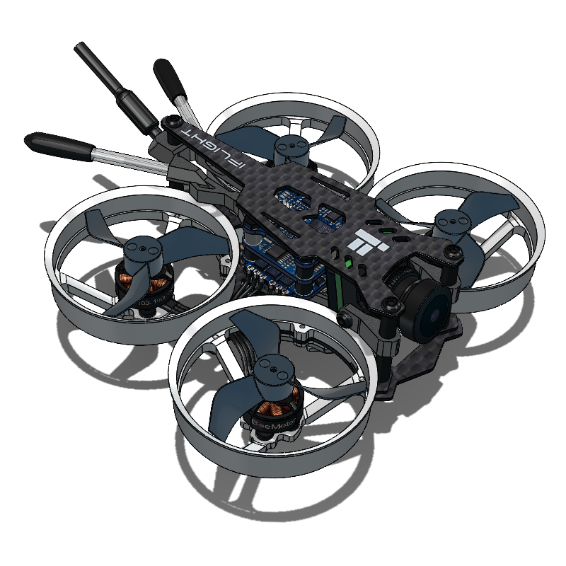 28套无人机模型图纸-Solidworks模型非标机械的图7