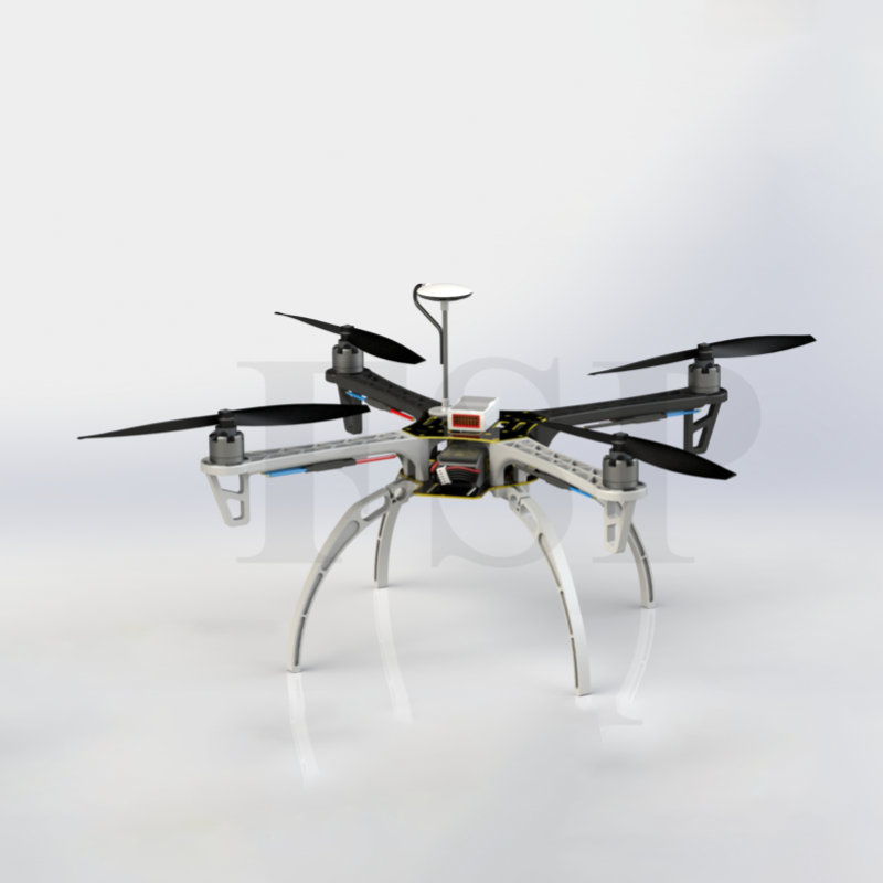 28套无人机模型图纸-Solidworks模型非标机械的图13