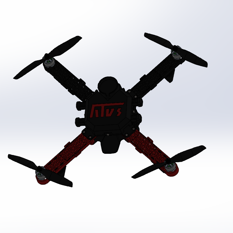 28套无人机模型图纸-Solidworks模型非标机械的图10