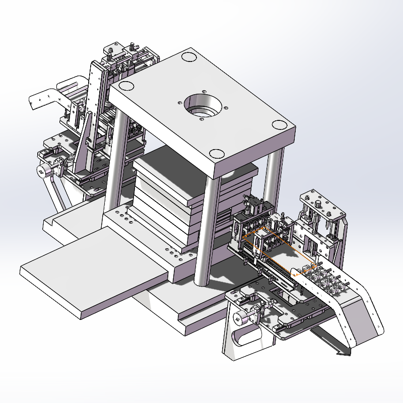 24套测试机械设备-Solidworks非标图纸的图10