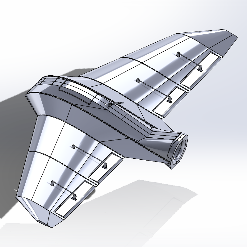 28套无人机模型图纸-Solidworks模型非标机械的图6