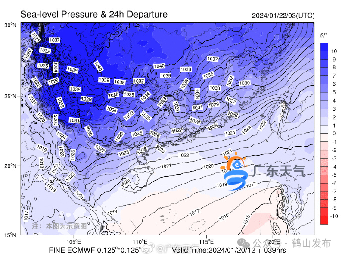 强劲“阿冷”来了！最低将跌破0℃！广东会下雪吗？鹤山天气最新预报→