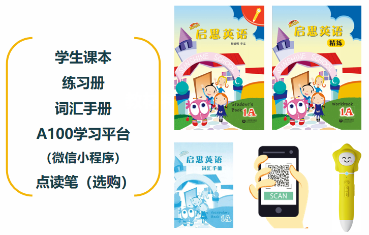 《启思英语》New Magic（原《新魔法英语》，小学英语综合课程，小学英语素养课程体系