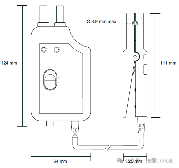 法國(guó)CA K100/K110微小交直流電流鉗上市通知