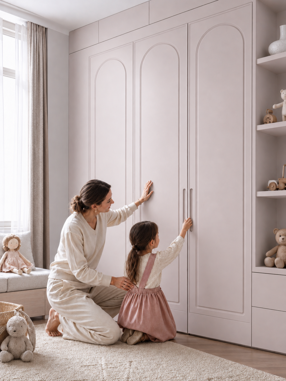 承接设计稳定量产，RUNKA润卡如何做好门墙柜一体化涂装