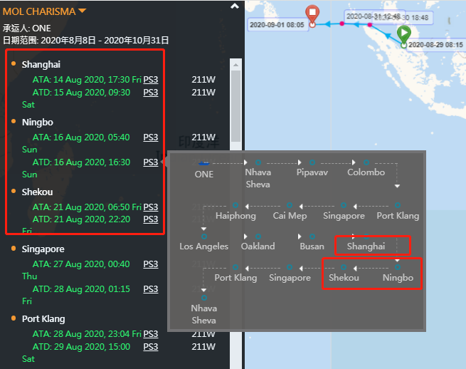 事故丨ONE旗下一艘集装箱船货舱起火！曾挂靠宁波、上海等多个港口！