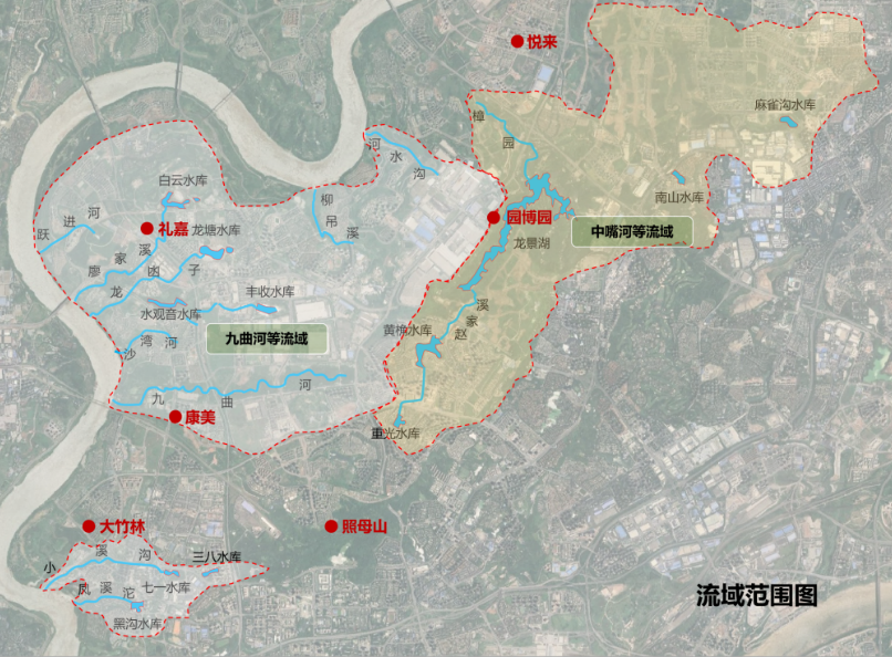 两江新区九曲河,中嘴河等流域将换"新颜"