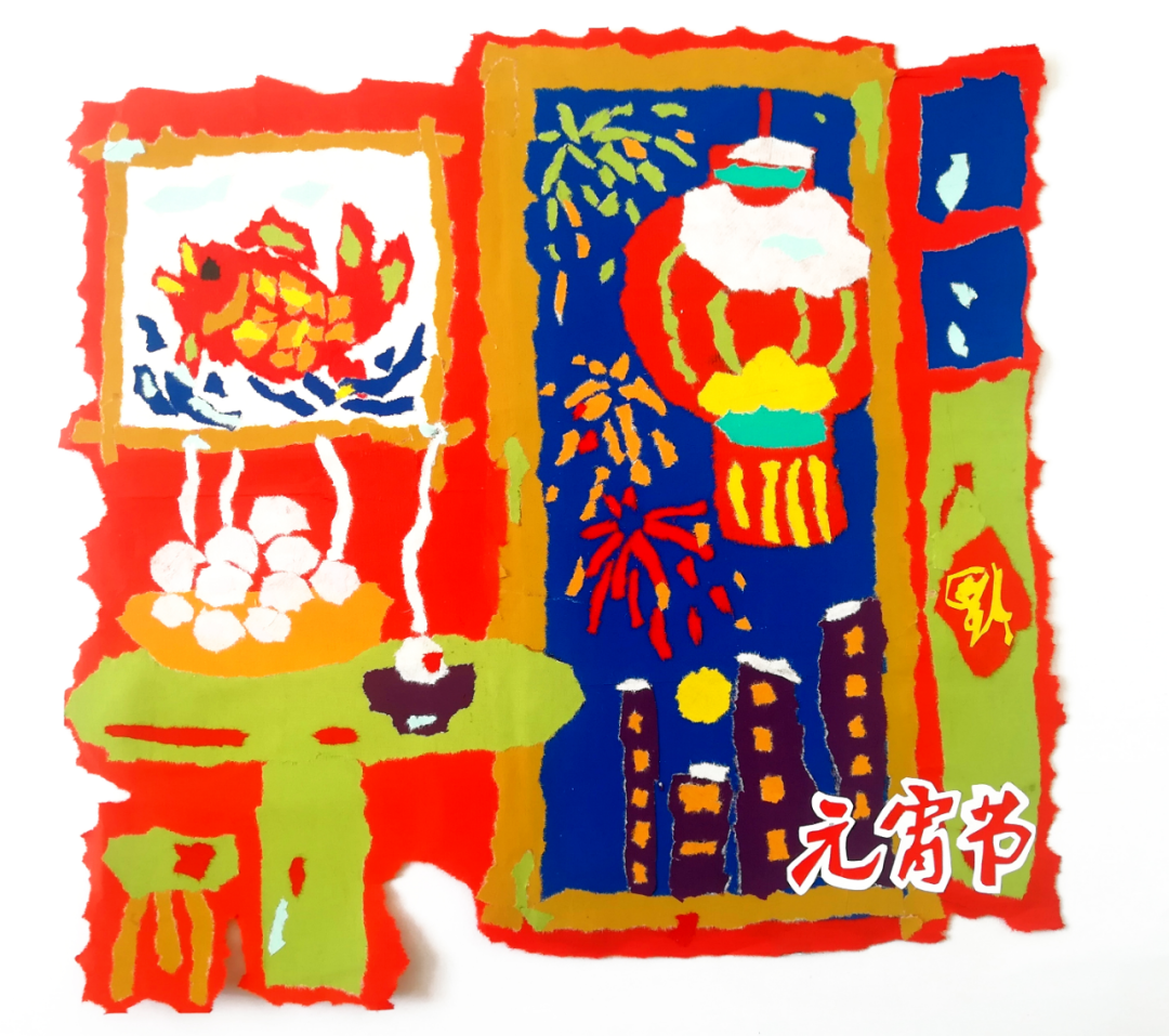 线上展览丨元宵节主题剪纸作品展 第7张