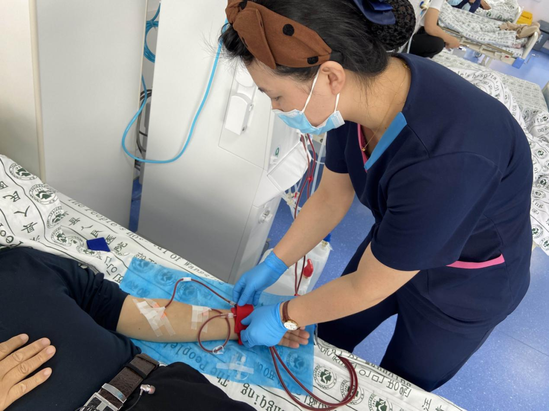 汪清县人民医院成功开展血液透析绳梯穿刺技术