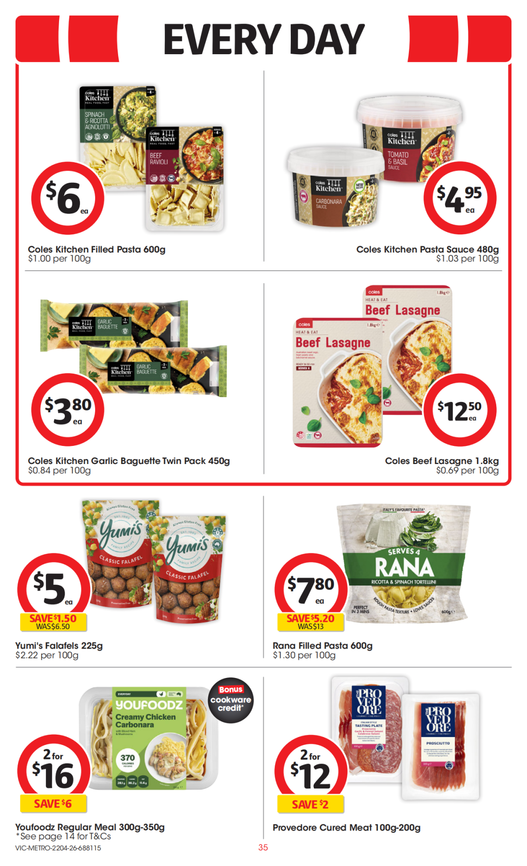 Coles最新打折目录！洗发水、洗手液、电动牙刷半价（组图） - 35