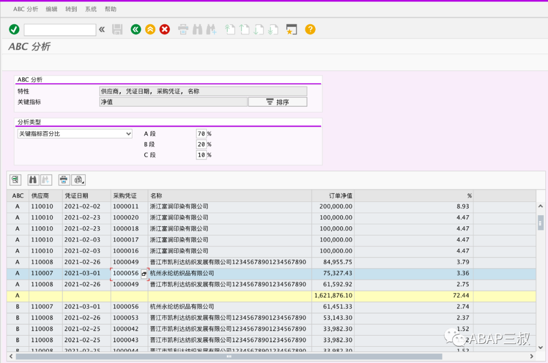 SALV 状态栏 quot ABC 分析 quot 点击报错问题处理 - 封面图