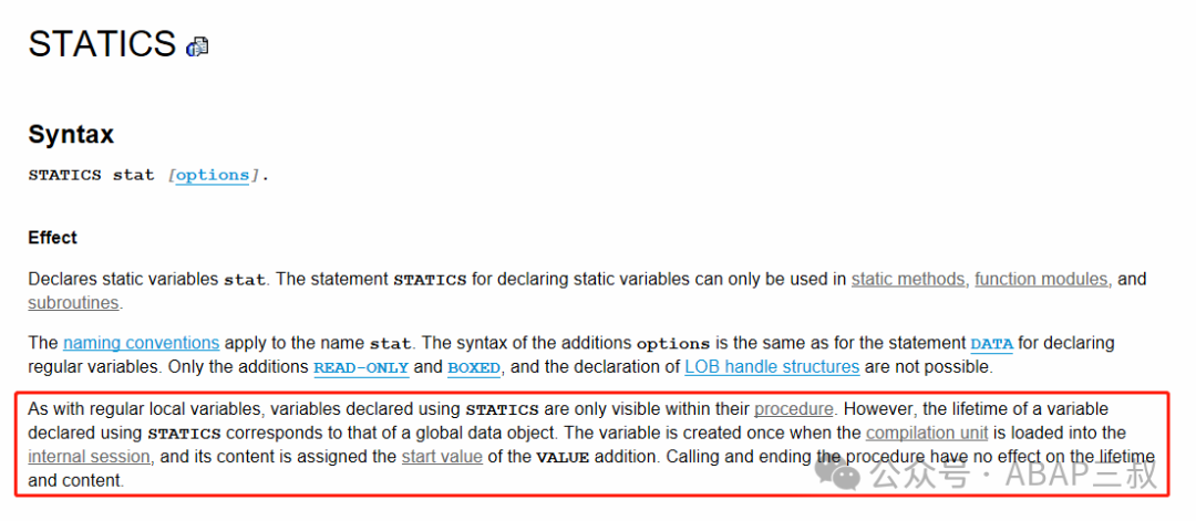 STATICS 关键字用法 - 封面图