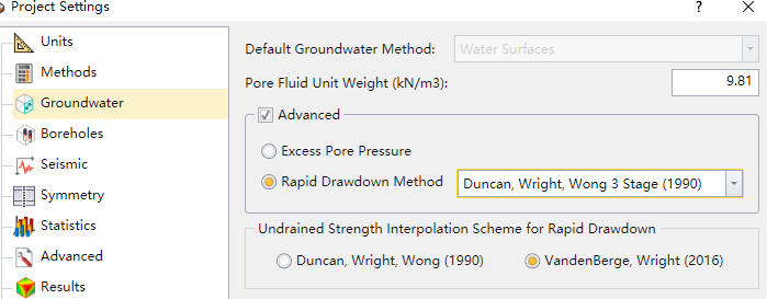 快速降水对坝体稳定性的影响(Rapid Drawdown)的图4