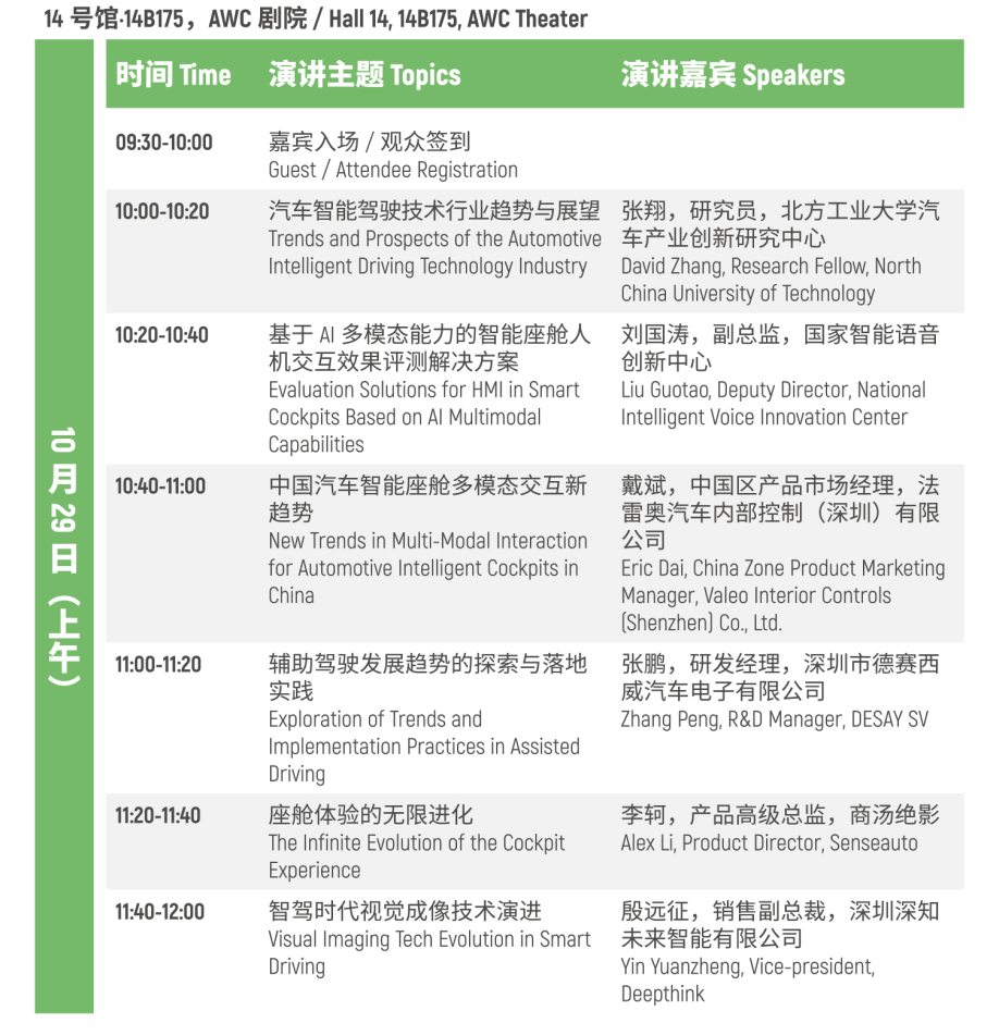 明日开幕|免费报名通道今天下午6点截止！速速报名完成预登记，相约AWC 2025!13