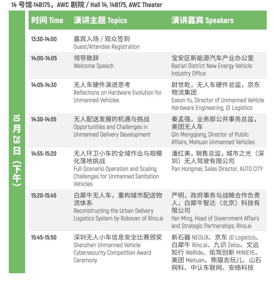 明日开幕|免费报名通道今天下午6点截止！速速报名完成预登记，相约AWC 2025!14