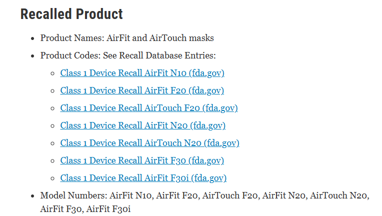 德百世呼吸机怎么样超两千万台，全球呼吸机巨头一级召回_https://www.jmylbn.com_新闻资讯_第4张