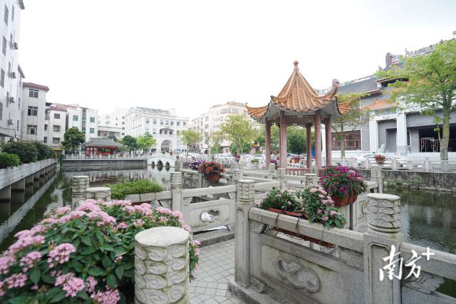 黎冲村里，古色古香的建筑与现代民居鳞次栉比，昔日的城中村正蝶变成“城中景”。南方+ 戴嘉信 拍摄