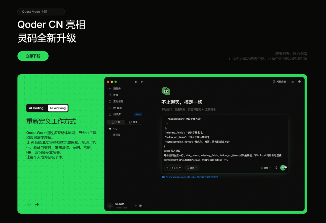 阿里Qoder AI编程工具发布 Qwen3。8调用低至0。2折 安全替代Claude Code