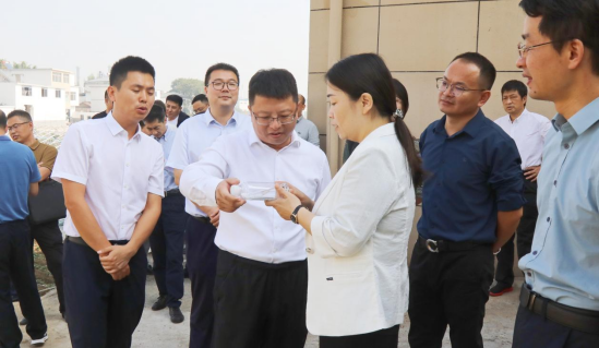 市乡村振兴局党组书记,局长宋晓妤率队来到浔阳区调研乡村振兴工作