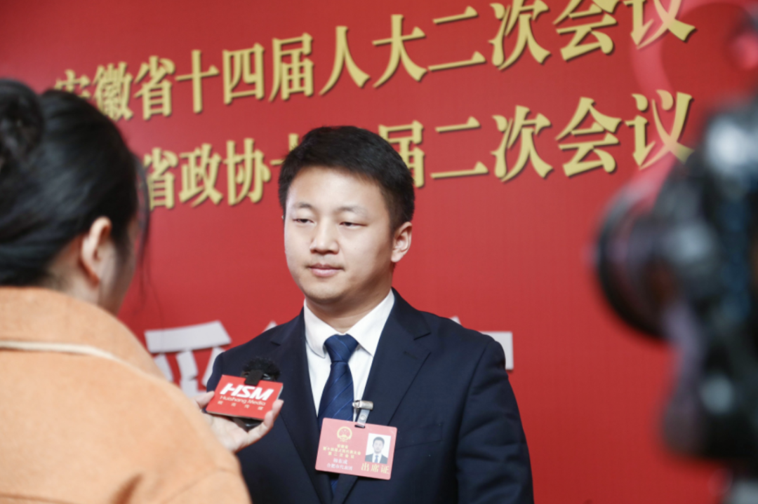 安徽省人大代表,安徽省东超科技有限公司董事长韩东成接受《徽商》全