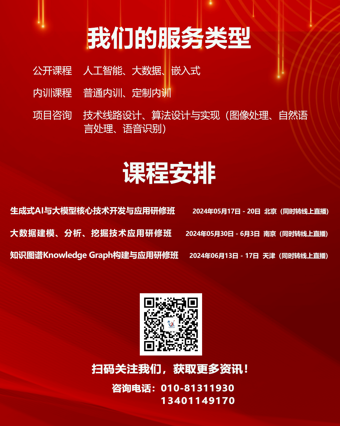 生成式AI与大模型核心技术开发与应用 研修班