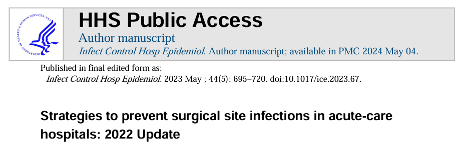 缝合线怎么消毒【学术交流】手术部位感染防控指南荟萃_https://www.jmylbn.com_新闻资讯_第7张