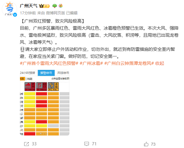 官方回应广州一厂房被龙卷风吹翻