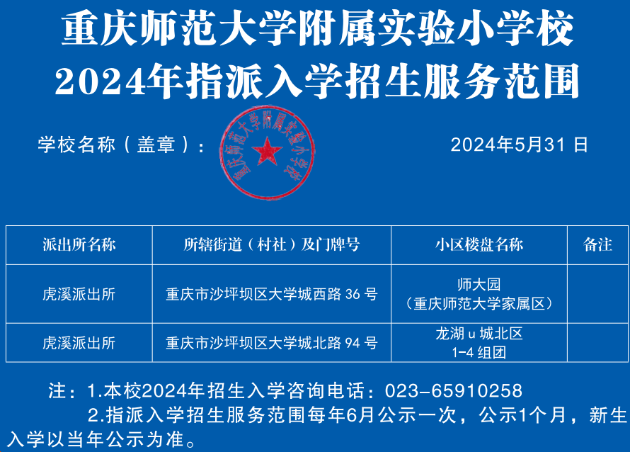 招生范围扩大!2024重庆5区小学划片发布!