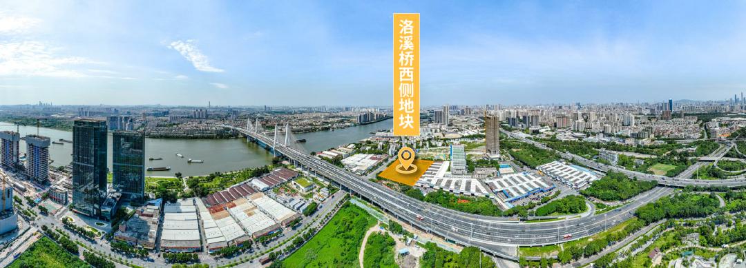 3.67万/平起拍，超10家报名！洛溪桥旁江景地实火