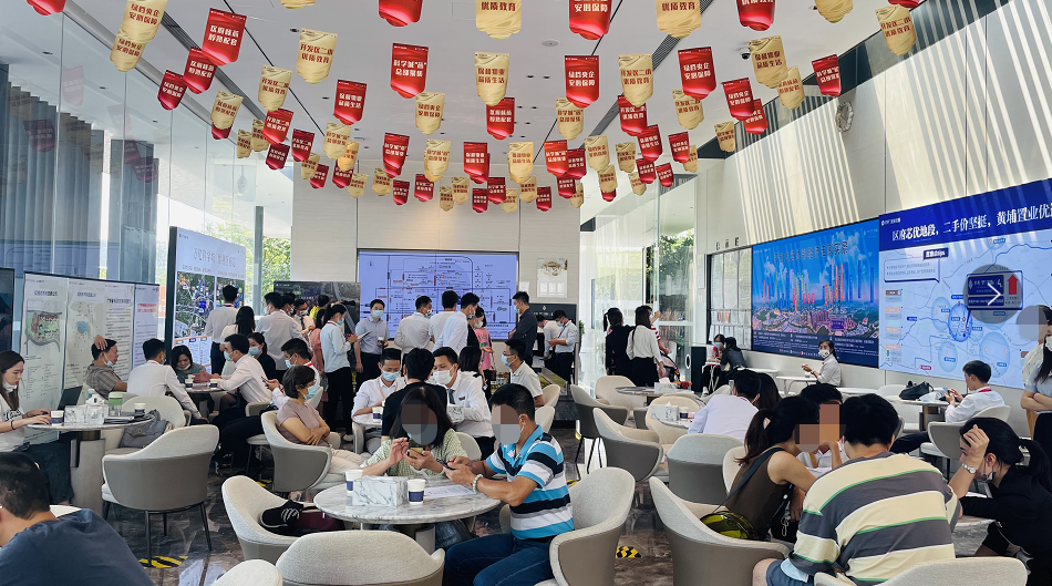 有盘到访1500+，有盘卖2亿！金九广州20盘杀疯了！