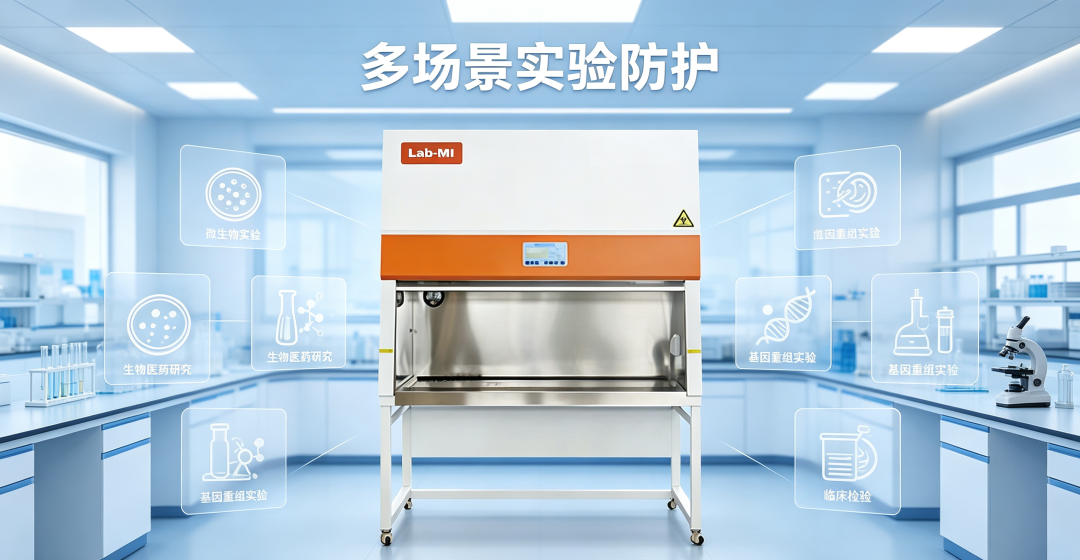 守护生物实验安全｜LAB-BC 系列生物安全柜，实验室重要防护屏障