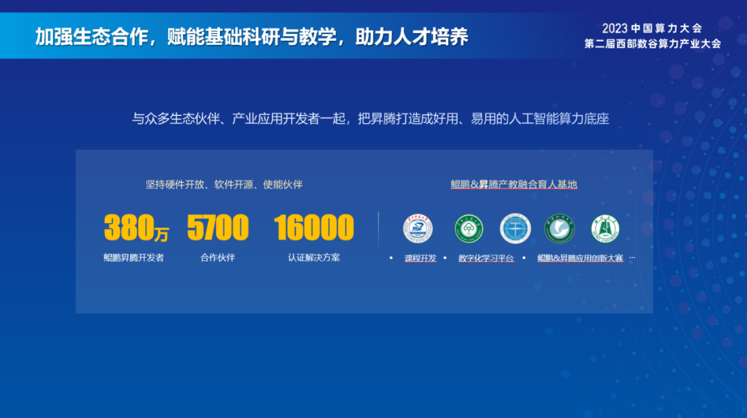 华为梁华：夯实智能算力底座，助力高质量发展