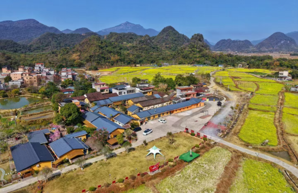 和寨生态园民宿风光。