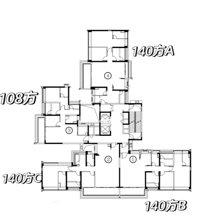 天河和樾府加推7栋，108方小户型又有货了！