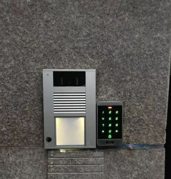 门禁控制系统现场接线图的图11