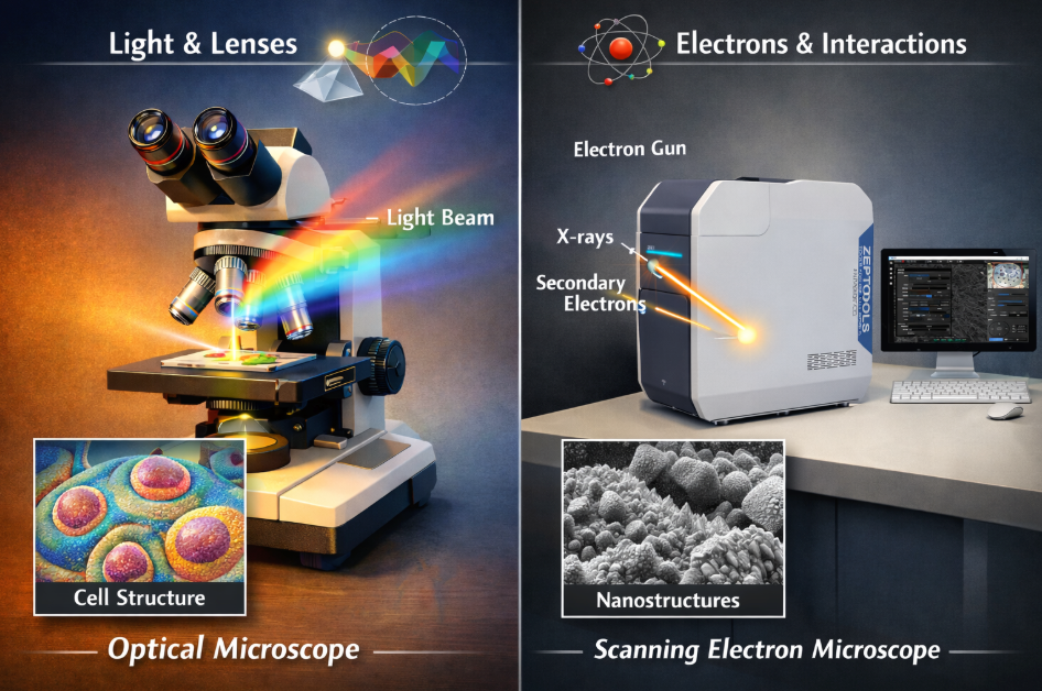 什么才是真实结构？光学、电子与尺度的差异