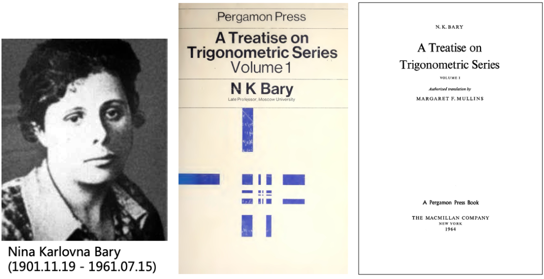 女性数学家Н. К. 巴里和她的《三角级数教程》