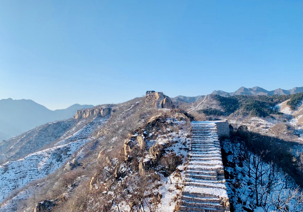 水泉沟徒步攀长城踏冰瀑峡谷穿越67走进京郊醉美乡村