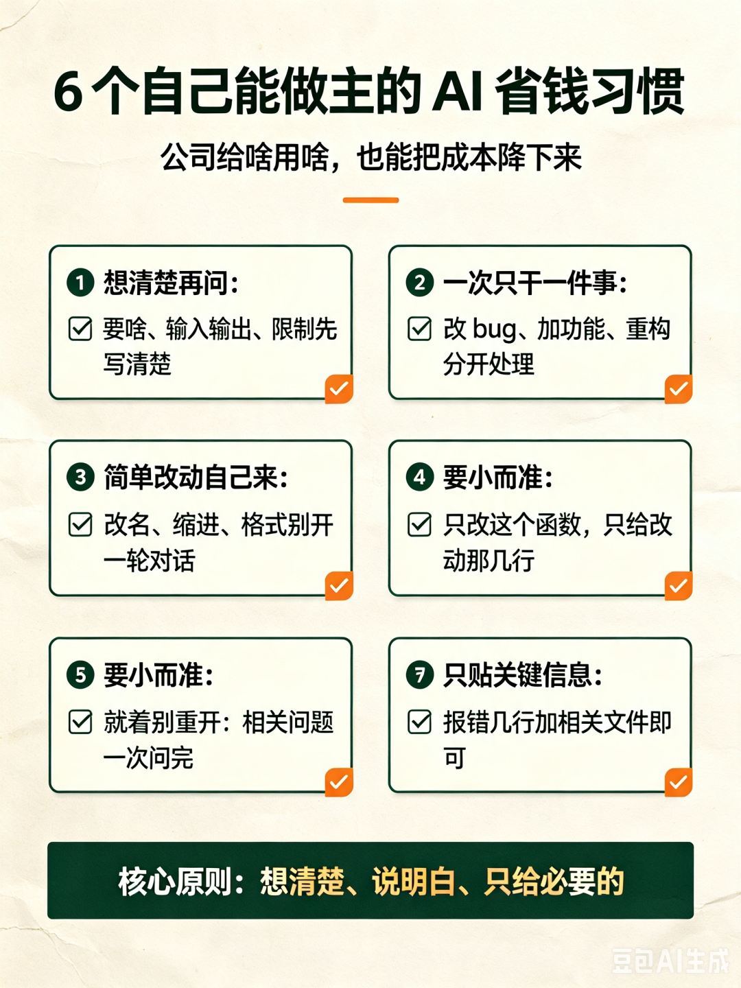 AI账单从2800元降至600元 三个使用习惯让每月开销省八成