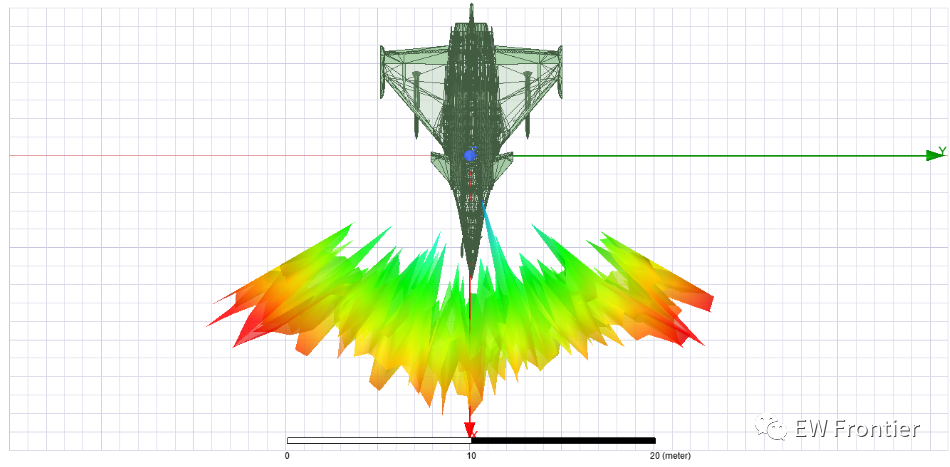 阵风-C雷达散射模拟——Rafale-C radar scattering simulation的图65