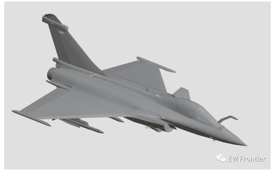 阵风-C雷达散射模拟——Rafale-C radar scattering simulation的图13