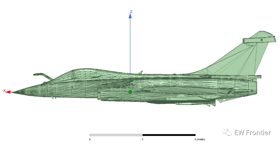 阵风-C雷达散射模拟——Rafale-C radar scattering simulation的图16