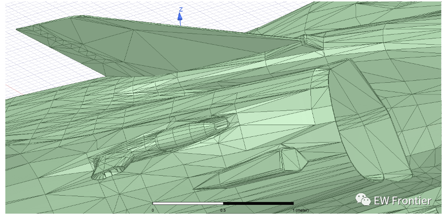 阵风-C雷达散射模拟——Rafale-C radar scattering simulation的图27