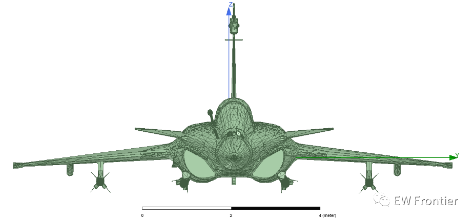 阵风-C雷达散射模拟——Rafale-C radar scattering simulation的图17