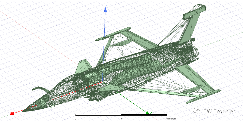 阵风-C雷达散射模拟——Rafale-C radar scattering simulation的图39