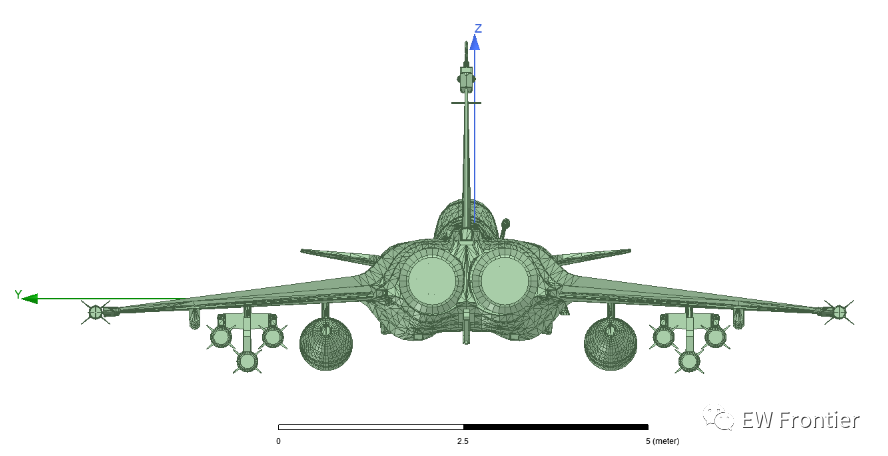 阵风-C雷达散射模拟——Rafale-C radar scattering simulation的图24