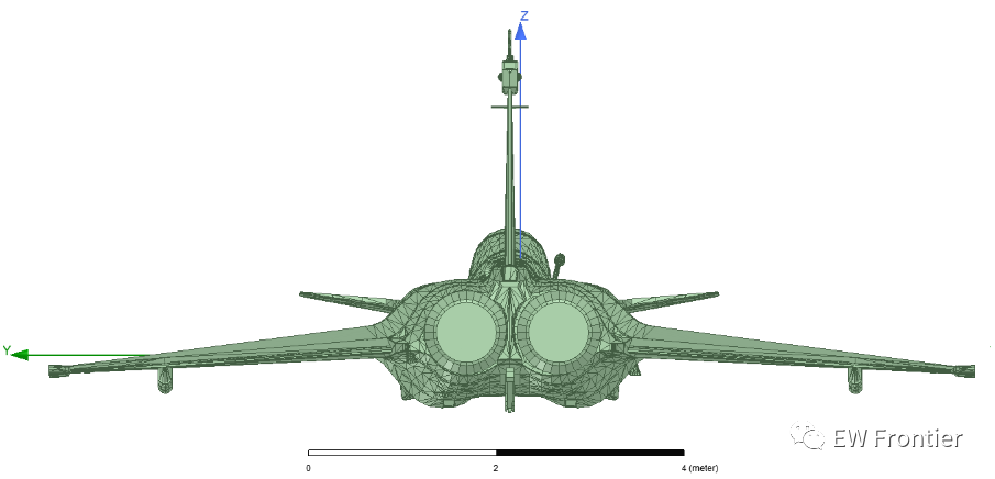 阵风-C雷达散射模拟——Rafale-C radar scattering simulation的图12